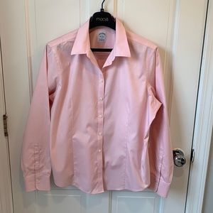 Brooks Brothers pink tailored dress shirt, size 16, excellent condition